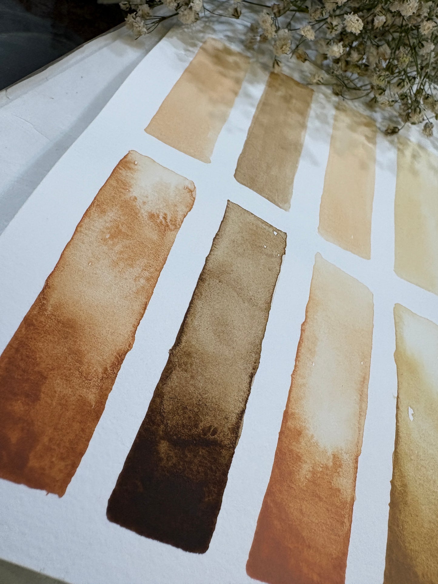 Skin shades Half pans~