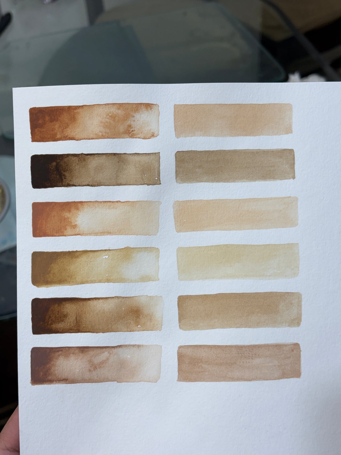 Skin shades Half pans~