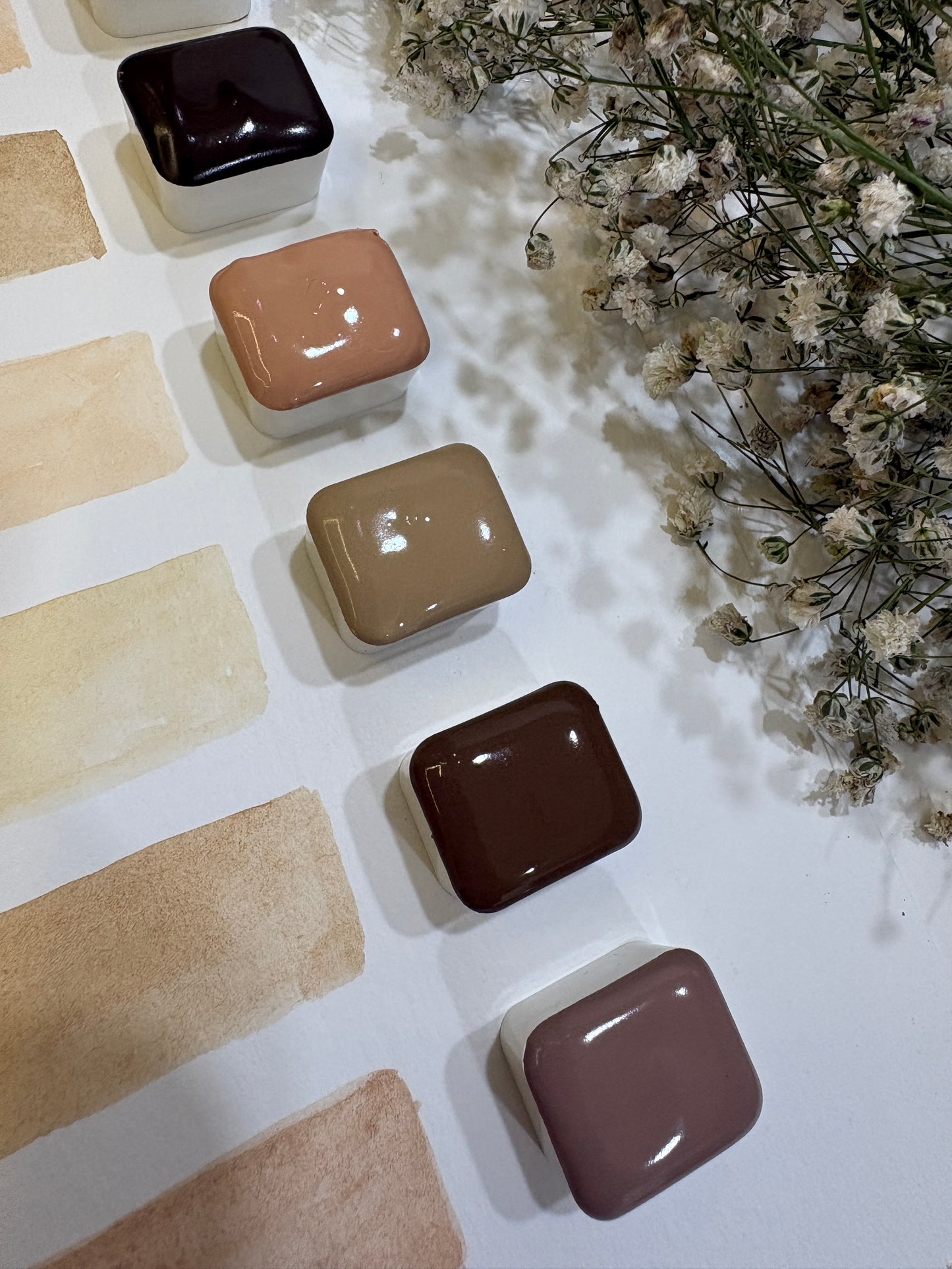 Skin shades Half pans~