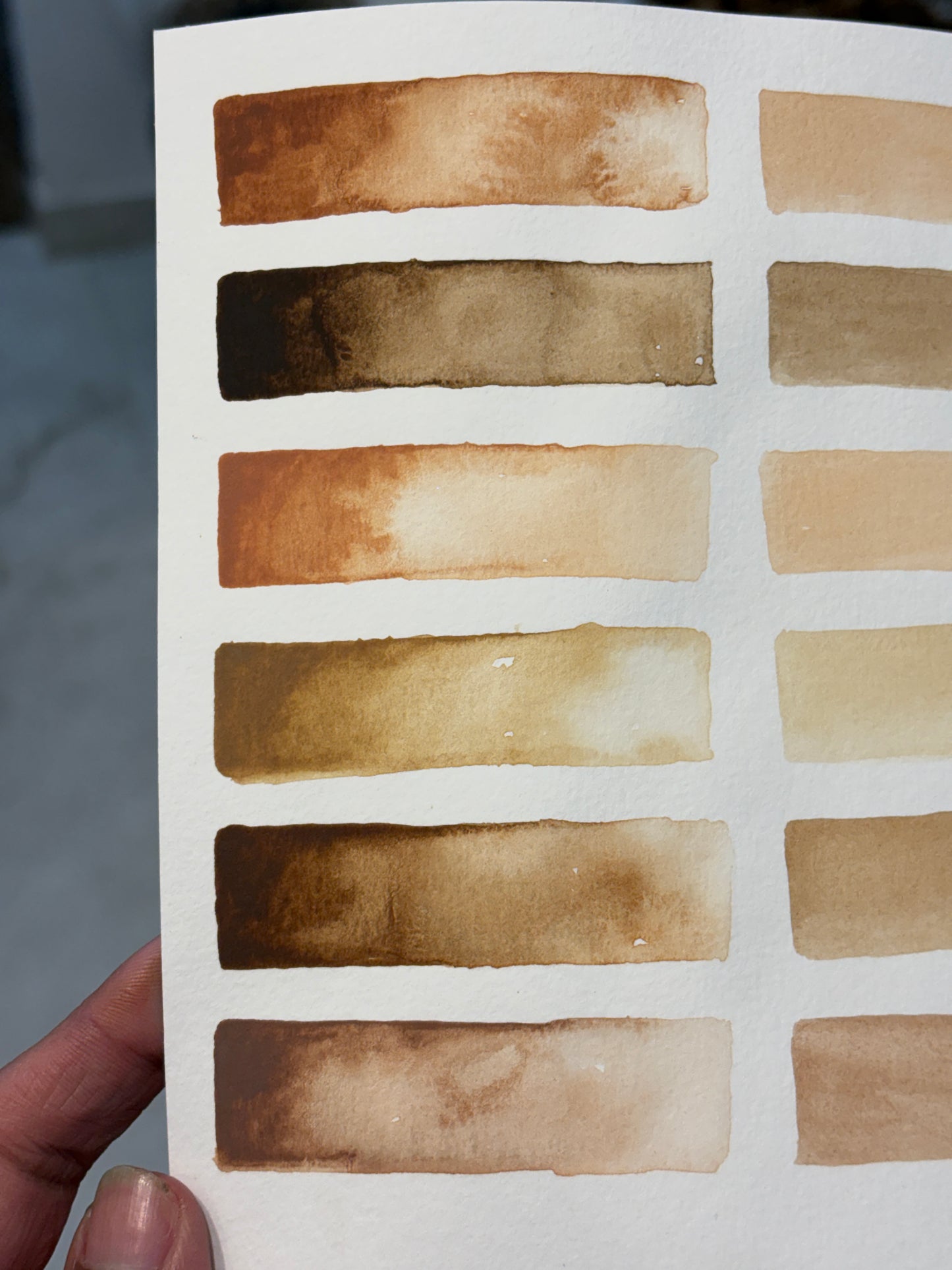 Skin shades Half pans~