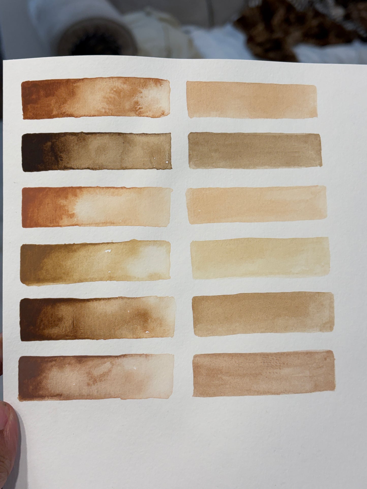 Skin shades Half pans~