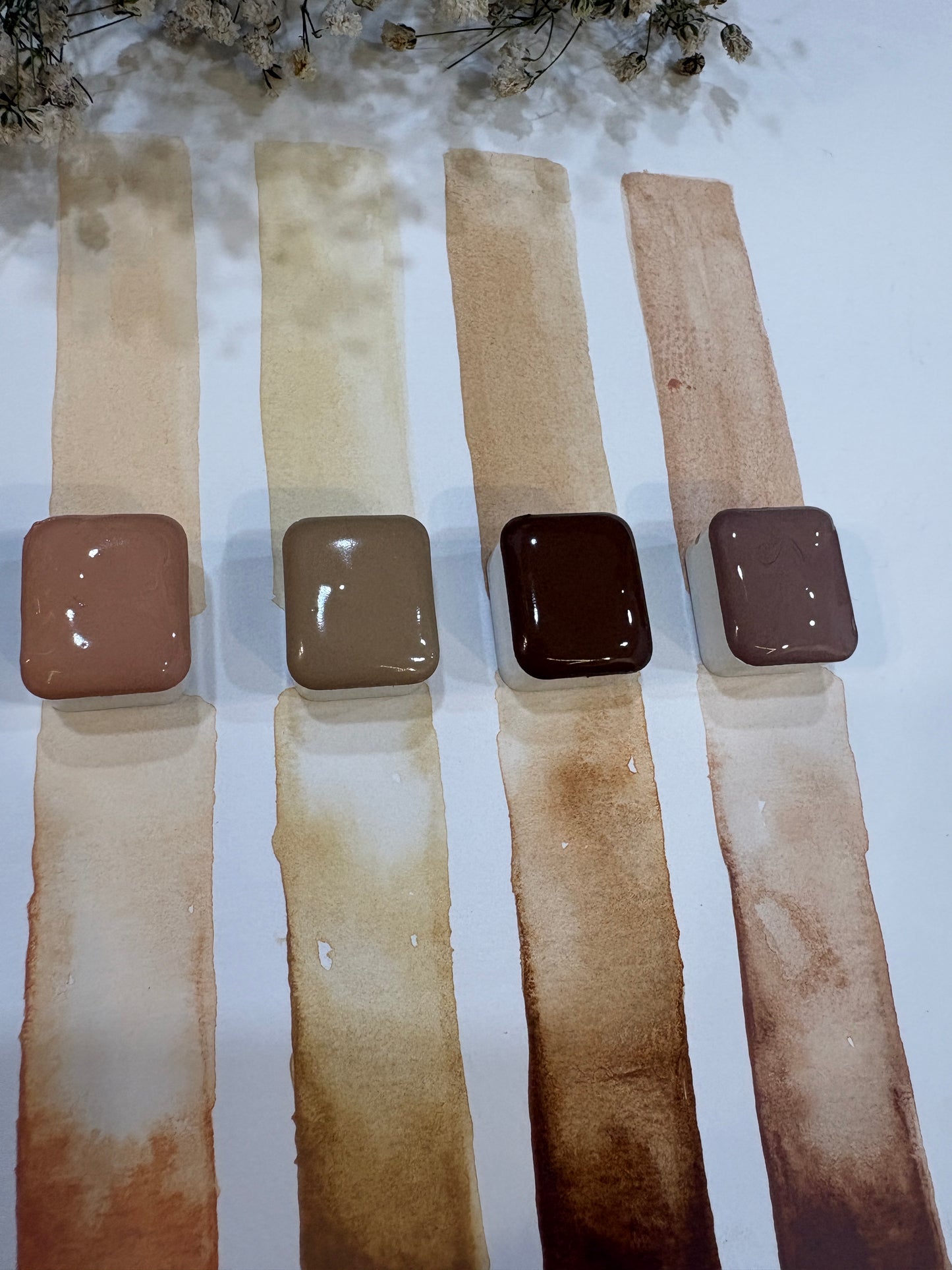 Skin shades Half pans~