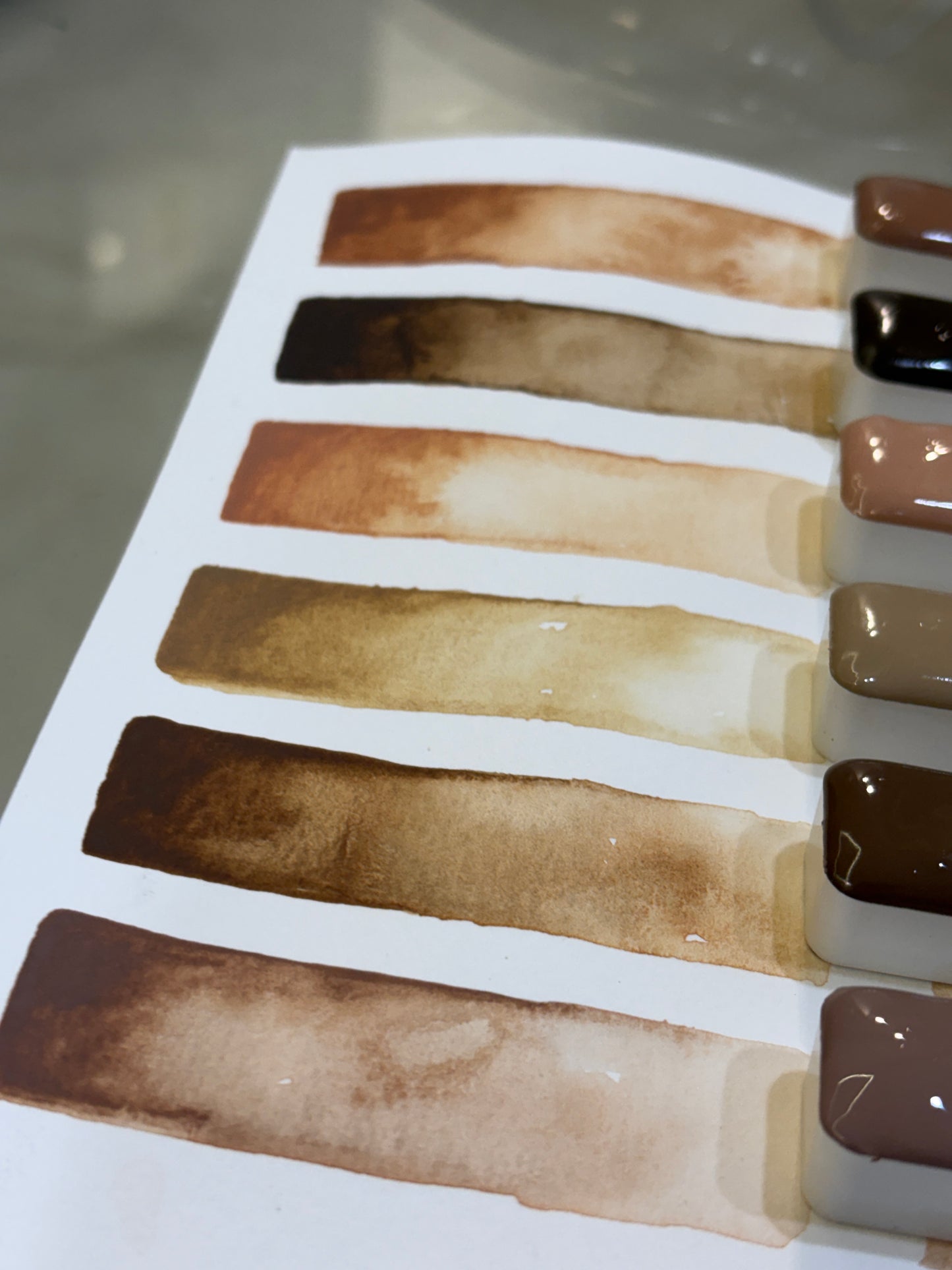 Skin shades Half pans~