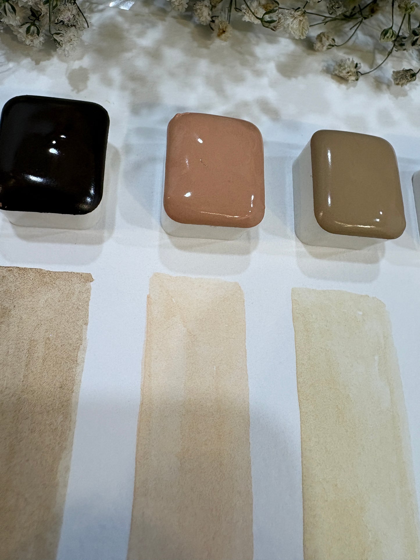 Skin shades Half pans~