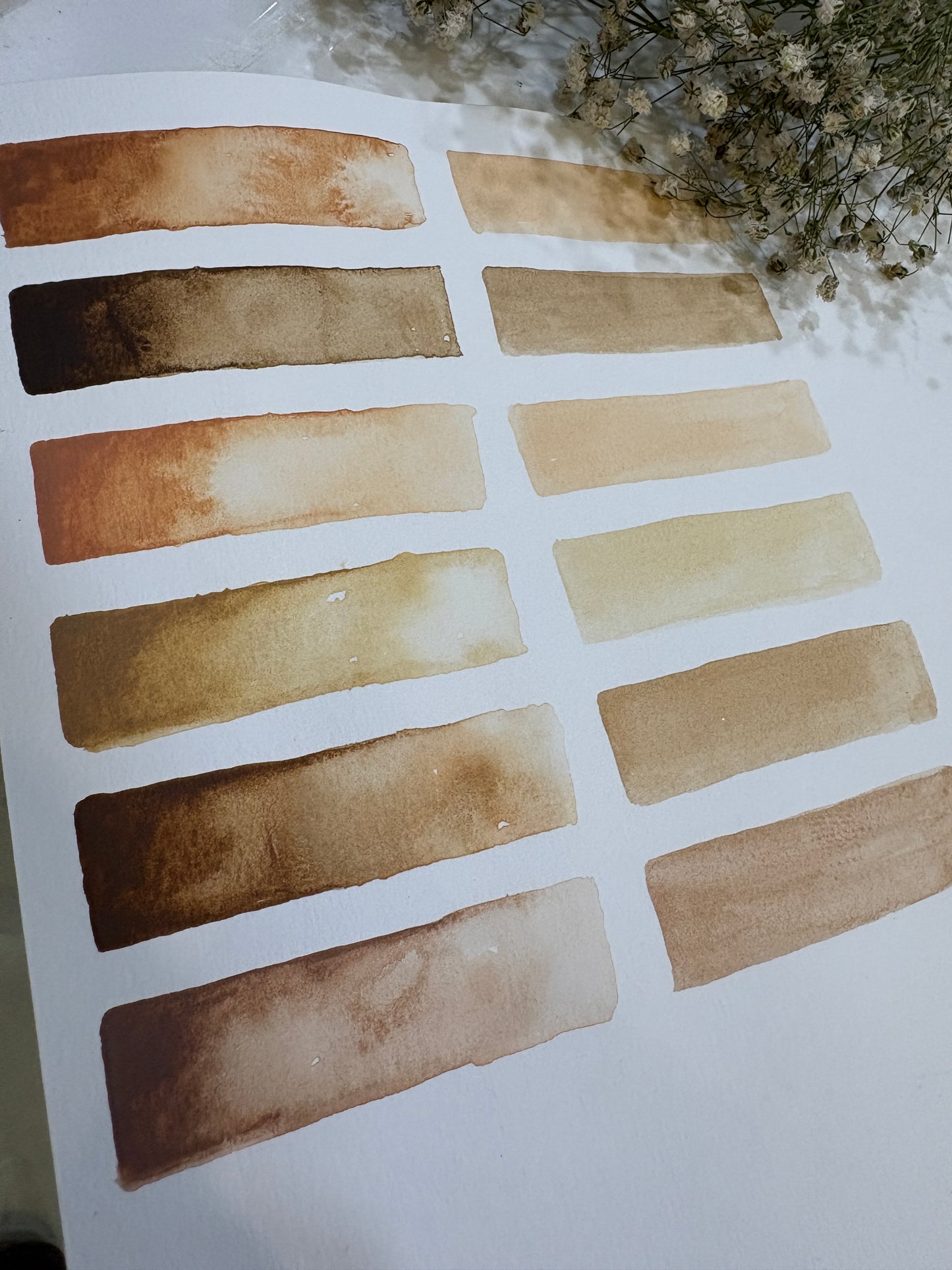 Skin shades Half pans~