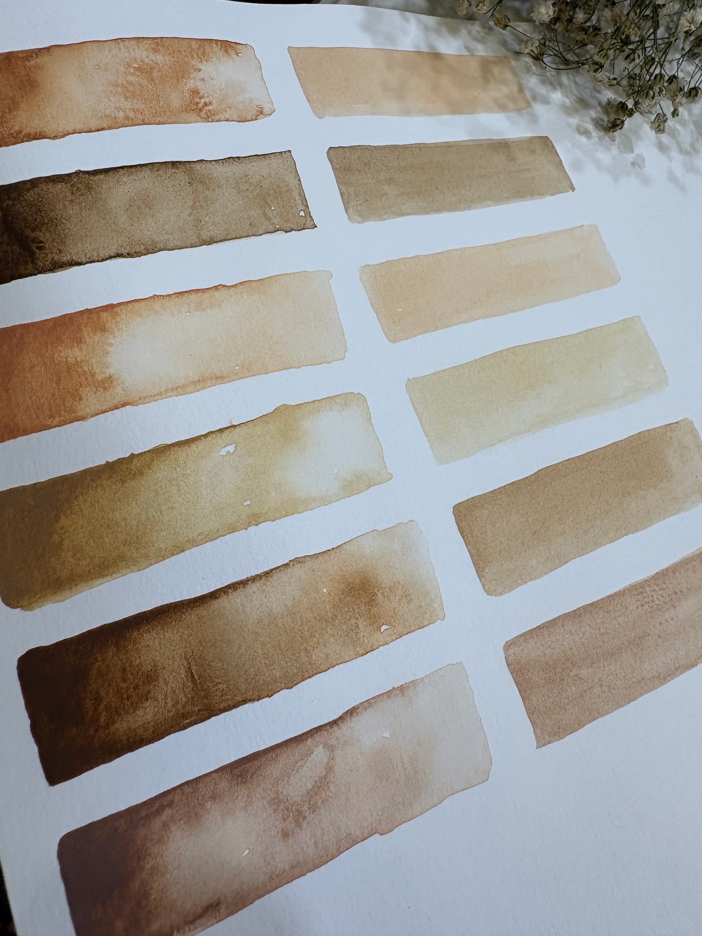Skin shades Half pans~