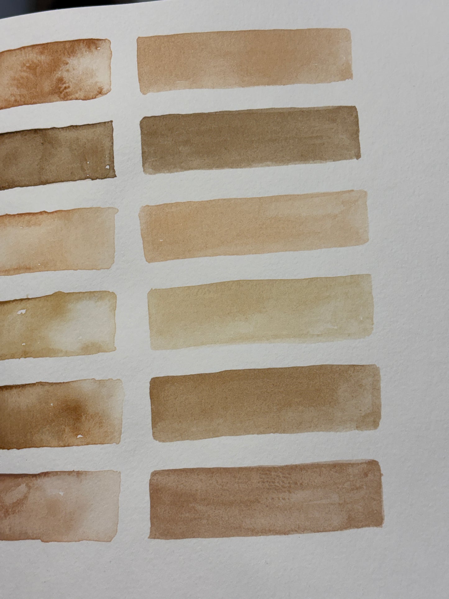 Skin shades Half pans~