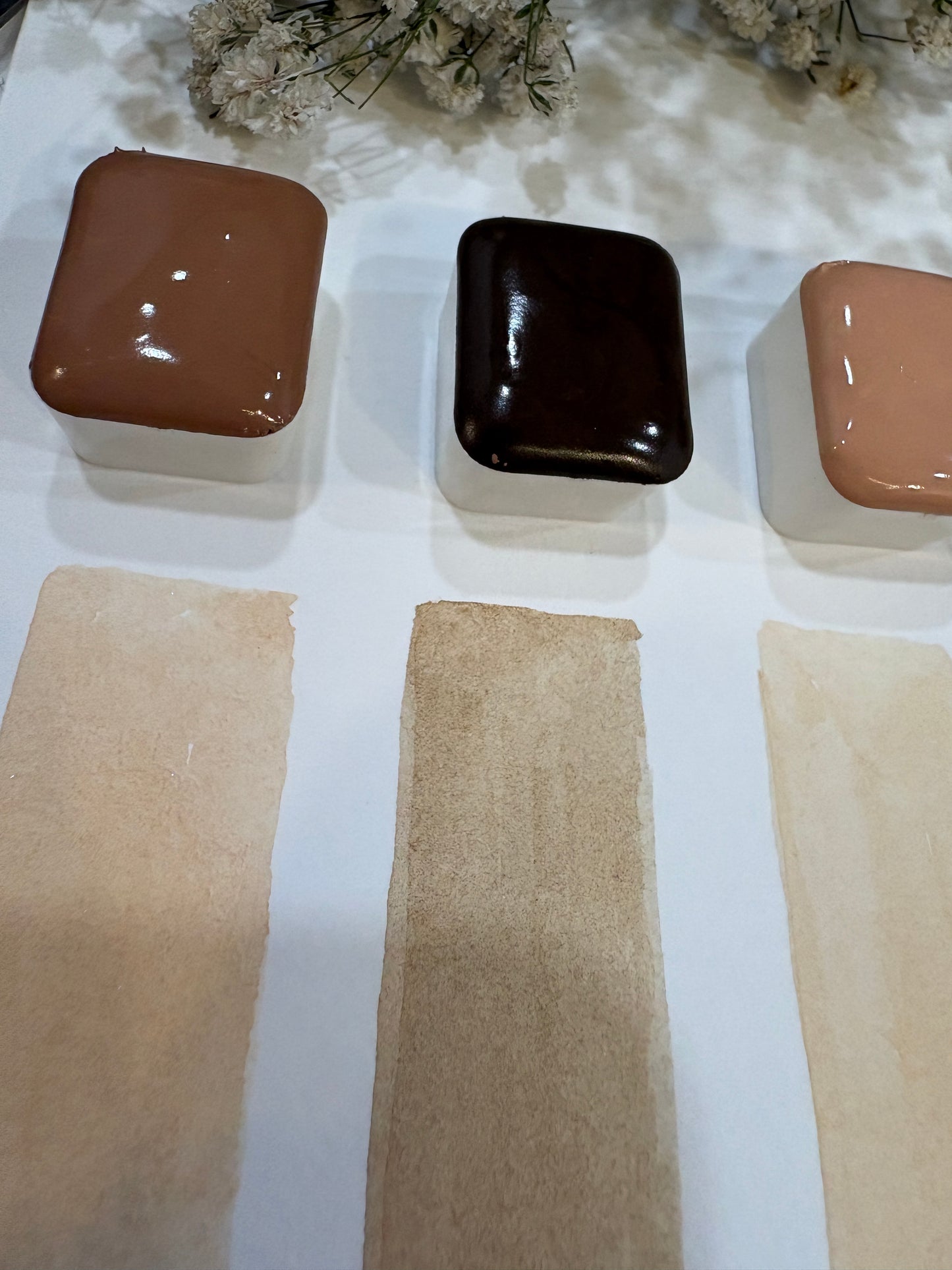 Skin shades Half pans~