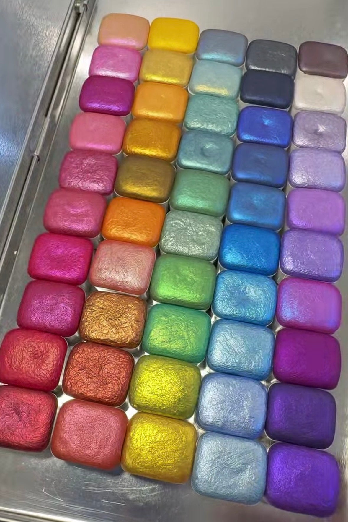 50 Mica Shimmers Palette✨