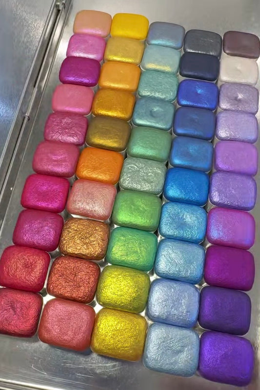 50 Mica Shimmers Palette✨