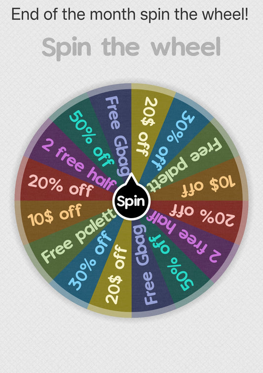 SPIN THE WHEEL! ✨🛒🛍️